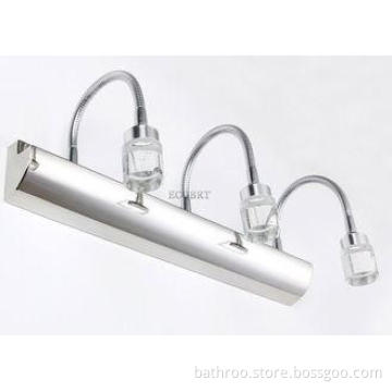 Custom bathroom crystal led mirror light 9W with waterproof